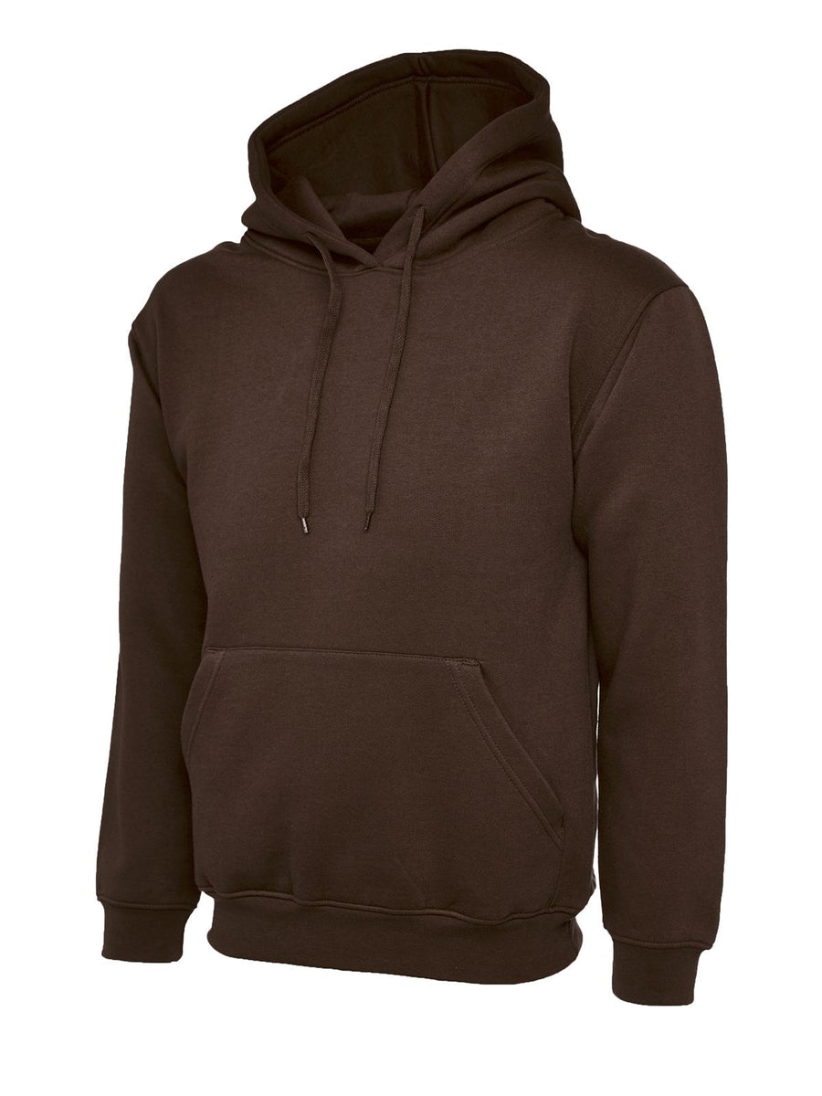 Classic Hooded Sweatshirt UC502 - Brown