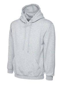 Classic Hooded Sweatshirt UC502 - Heather Grey