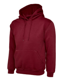 Classic Hooded Sweatshirt UC502 - Maroon