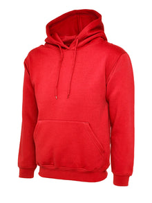 Classic Hooded Sweatshirt UC502 - Red