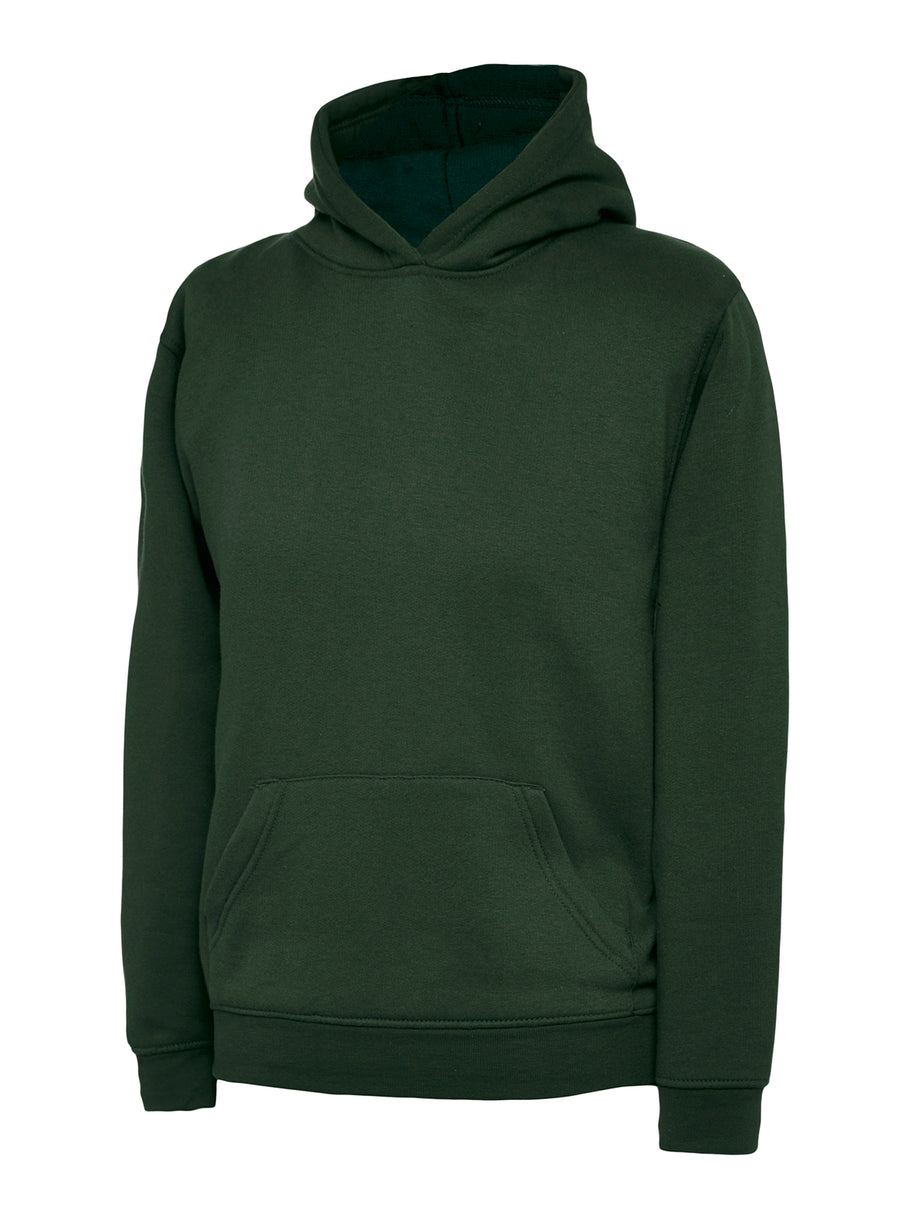 Childrens Hooded Sweatshirt UC503 - Bottle Green