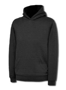 Childrens Hooded Sweatshirt UC503 - Charcoal
