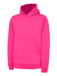 Childrens Hooded Sweatshirt UC503 - Hot Pink