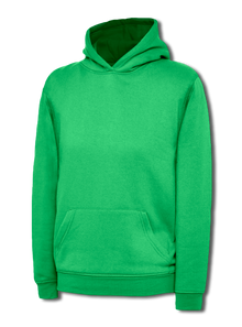 Childrens Hooded Sweatshirt UC503 - Kelly Green