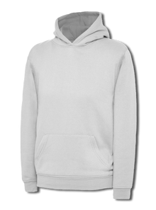 Childrens Hooded Sweatshirt UC503 - White