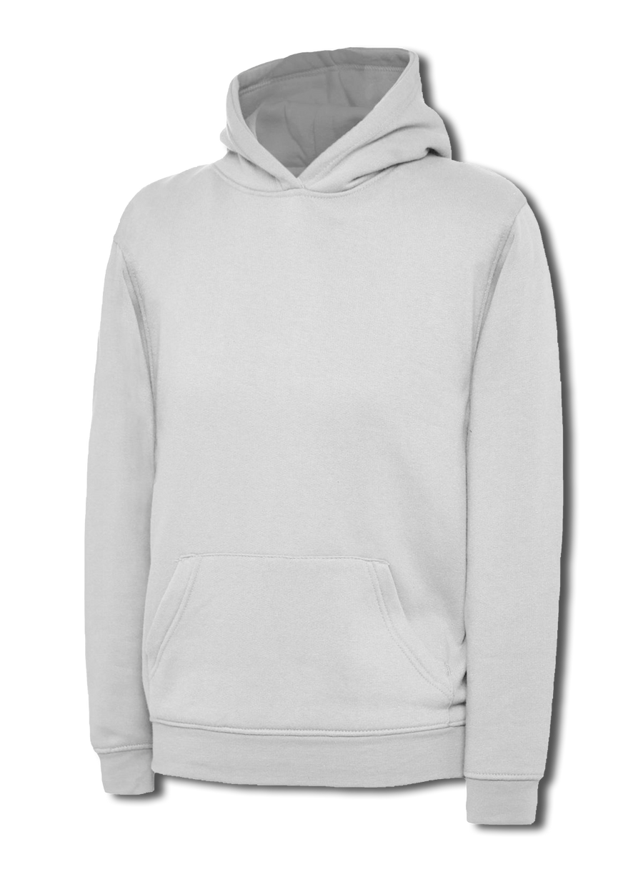 Childrens Hooded Sweatshirt UC503 - White