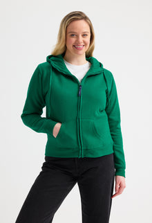 Ladies Classic Full Zip Hooded Sweatshirt UC505 - lifestyle model