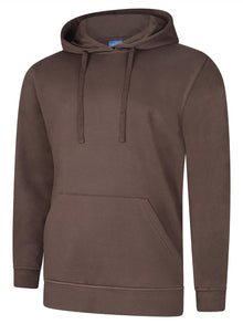 Deluxe Hooded Sweatshirt UC509 - Brown