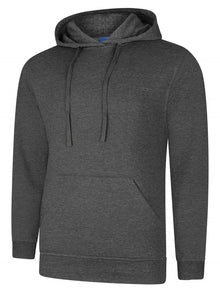 Deluxe Hooded Sweatshirt UC509 - Charcoal