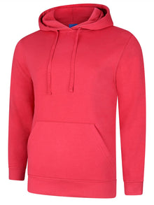 Deluxe Hooded Sweatshirt UC509 - Cranberry
