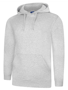 Deluxe Hooded Sweatshirt UC509 - Heather Grey