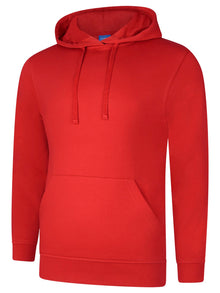 Deluxe Hooded Sweatshirt UC509 - Red