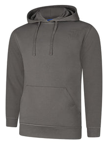 Deluxe Hooded Sweatshirt UC509 - Steel Grey