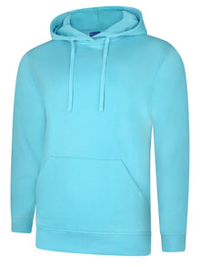 Deluxe Hooded Sweatshirt UC509 - Turquoise