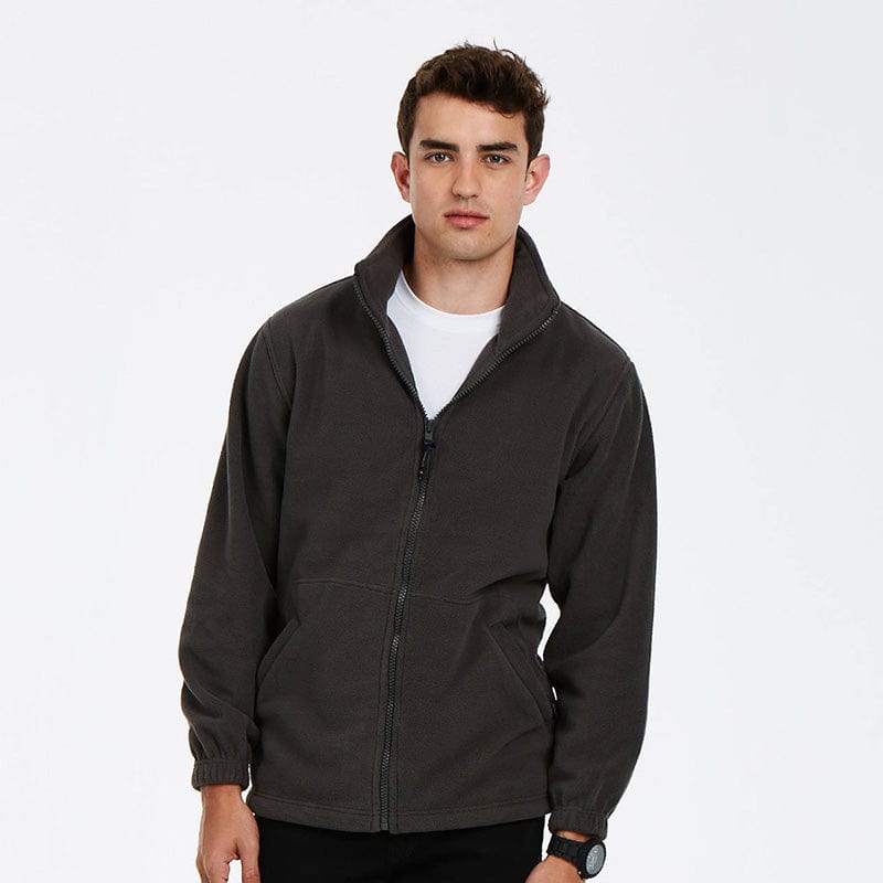 Premium Full Zip Micro Fleece Jacket UC601 - lifestyle model