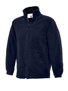 Childrens Full Zip Micro Fleece Jacket UC603 - Navy