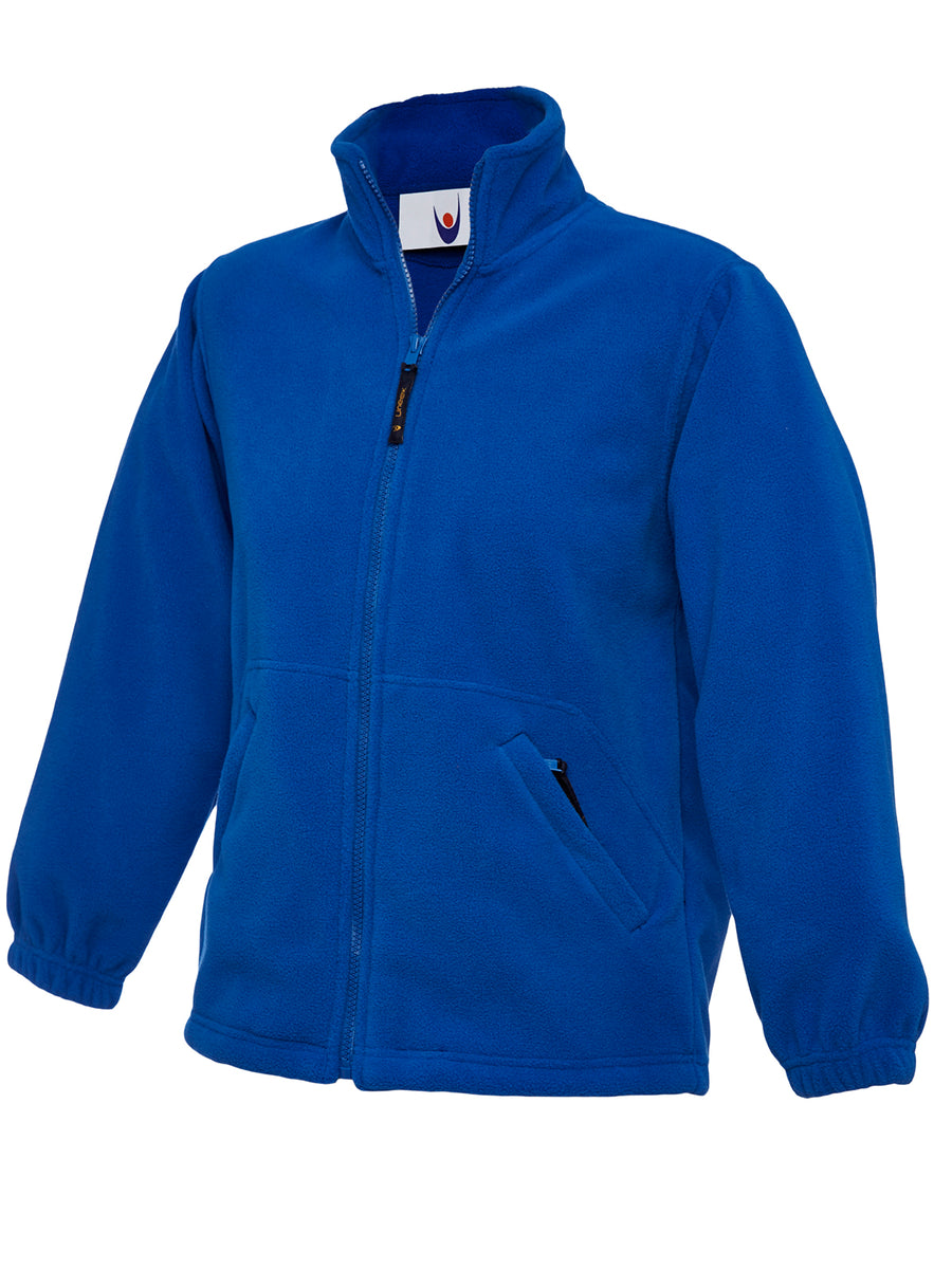 Childrens Full Zip Micro Fleece Jacket UC603 - Royal