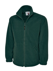 Classic Full Zip Micro Fleece Jacket UC604 - Bottle Green
