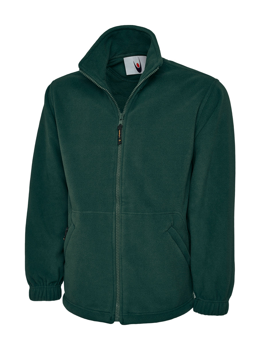 Classic Full Zip Micro Fleece Jacket UC604 - Bottle Green