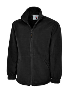 Classic Full Zip Micro Fleece Jacket UC604 - Black