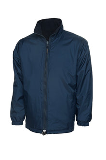 Premium Reversible Fleece Jacket UC605 - Navy