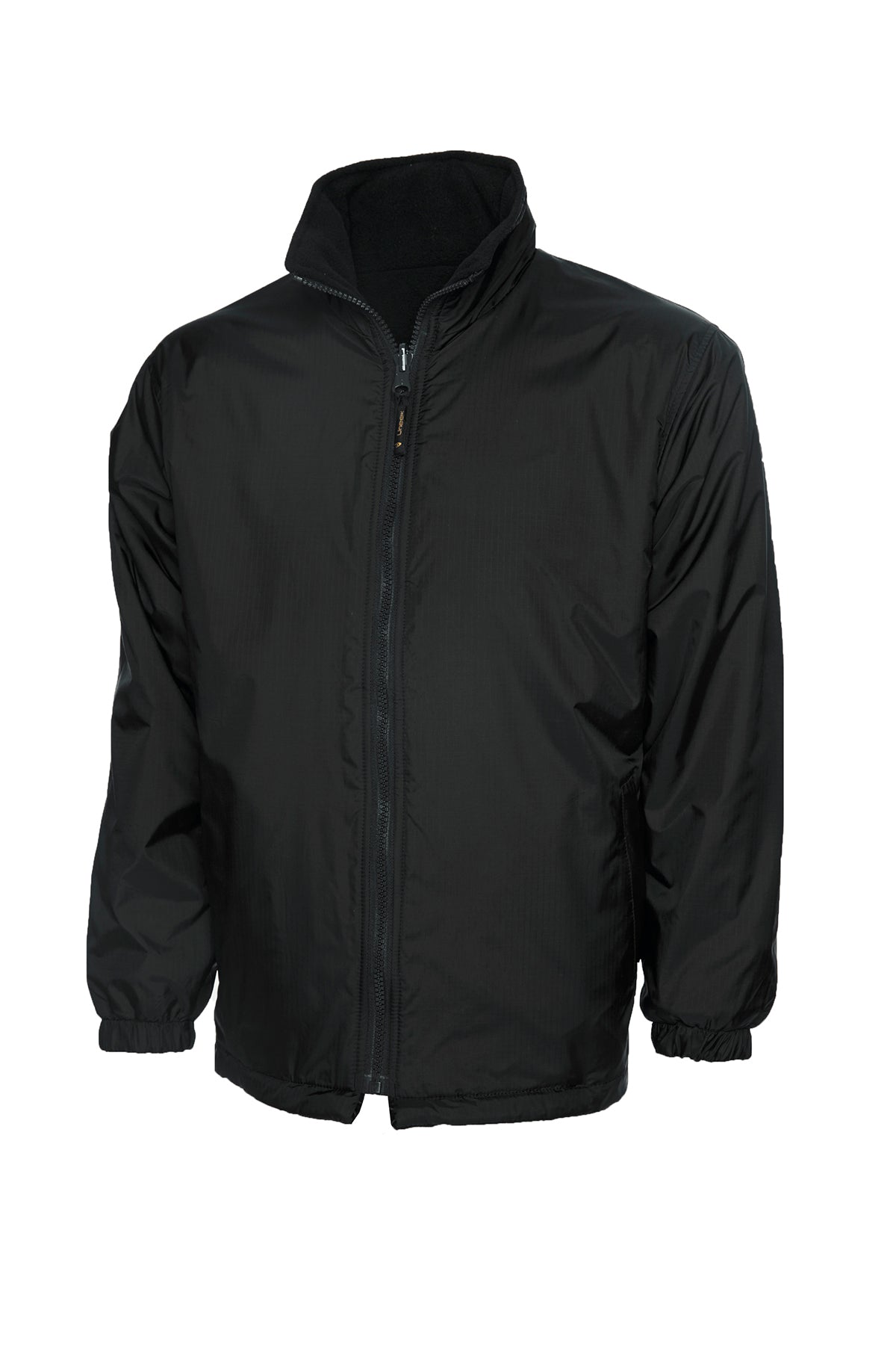 Childrens Reversible Fleece Jacket UC606 - Black