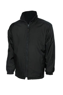 Childrens Reversible Fleece Jacket UC606 - Black