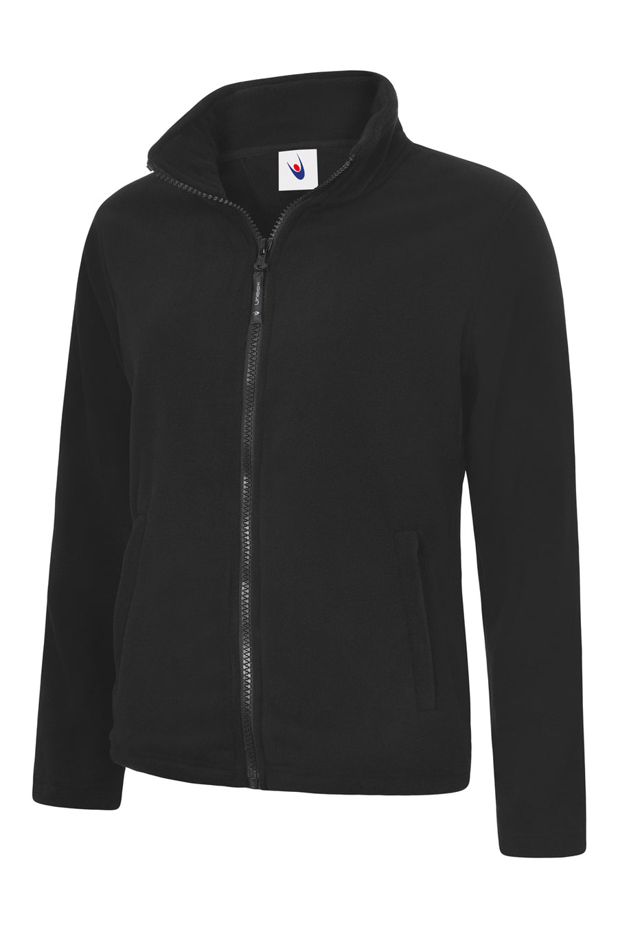 Ladies Classic Full Zip Fleece Jacket UC608 - Black