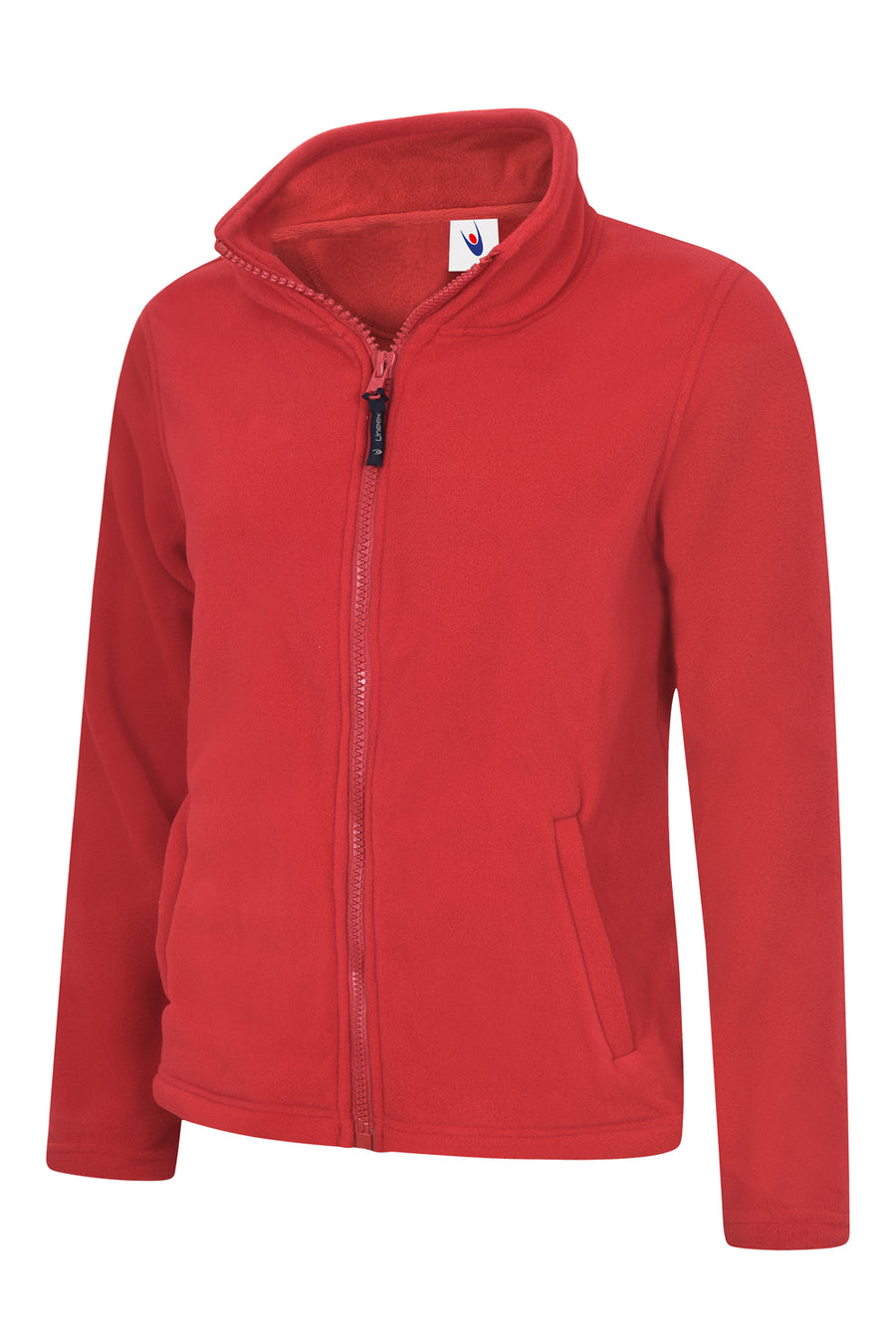 Ladies Classic Full Zip Fleece Jacket UC608 - Red