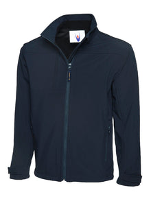 Premium Full Zip Soft Shell Jacket UC611 - Navy