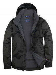 Premium Outdoor Jacket UC620 - Black/Grey