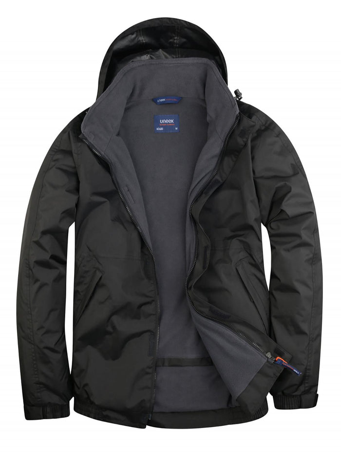 Premium Outdoor Jacket UC620 - Black/Grey