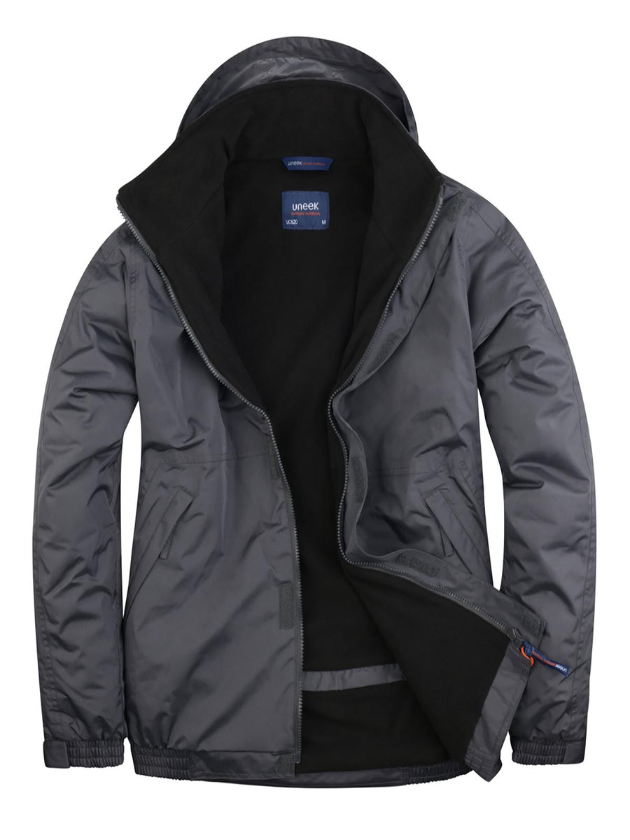 Premium Outdoor Jacket UC620 - Deep Grey/Black