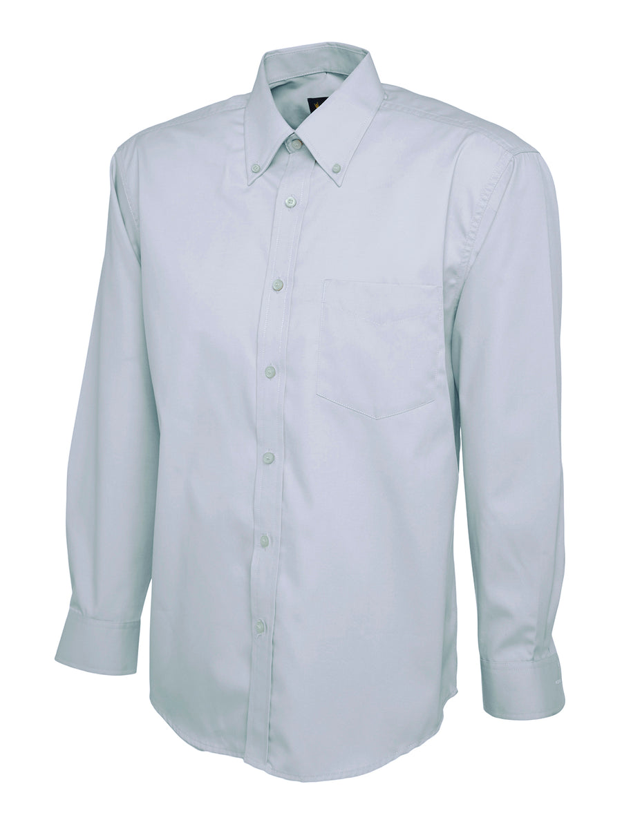 Mens Pinpoint Oxford Full Sleeve Shirt UC701 - Light Blue