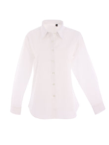 Ladies Pinpoint Oxford Full Sleeve Shirt UC703 - White