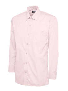 Mens Poplin Full Sleeve Shirt UC709 - Pink