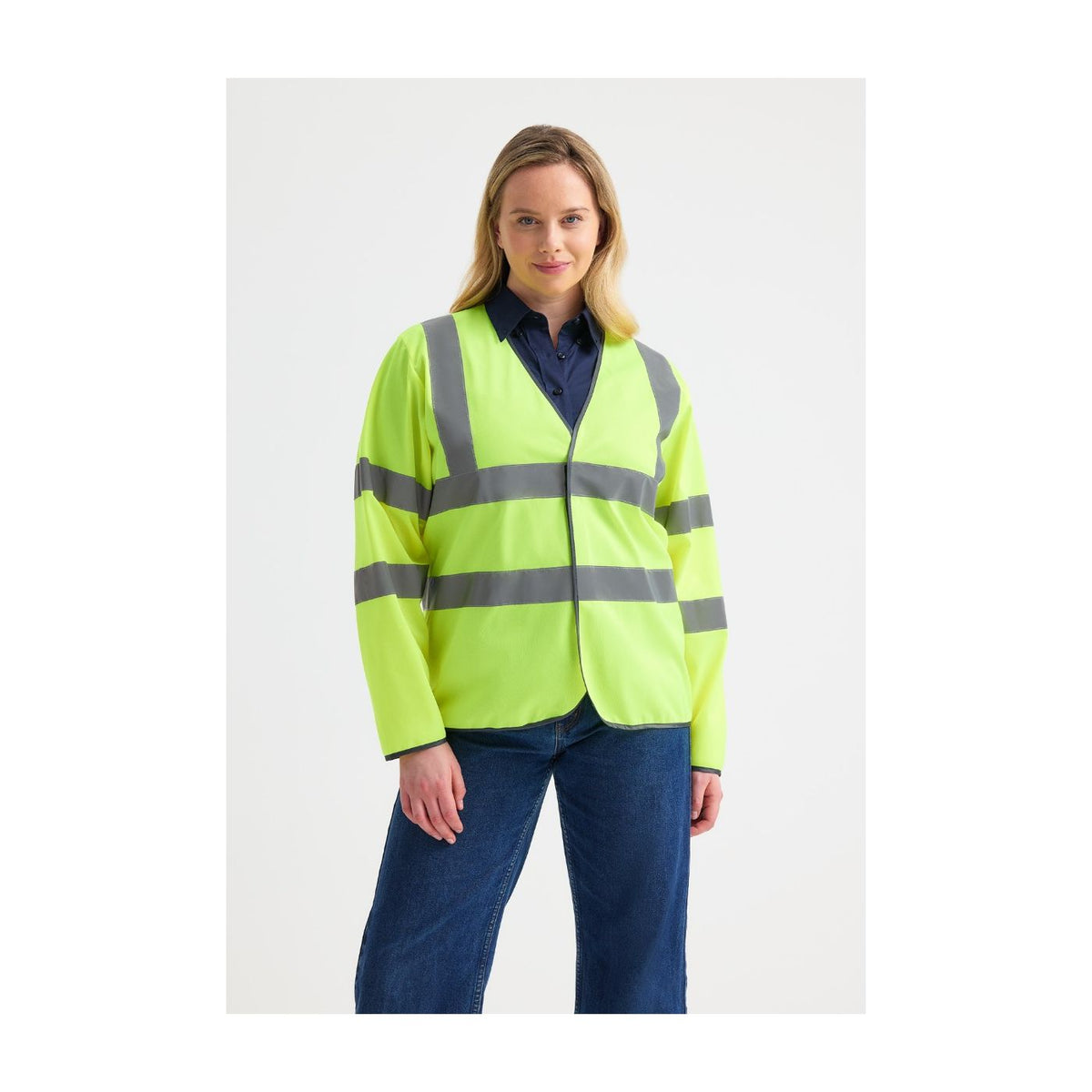 Long Sleeve Safety Waist Coat UC802 - model