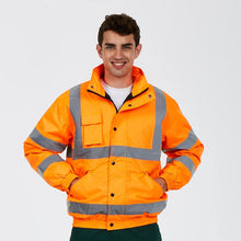 High Visibility Bomber Jacket UC804 - lifestyle model