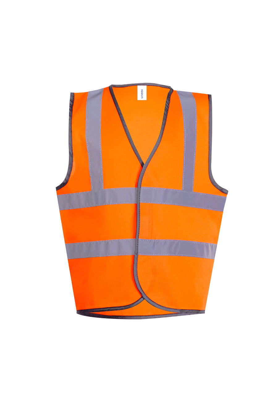 Childrens Hi-Viz Waist Coat UC806 - Orange