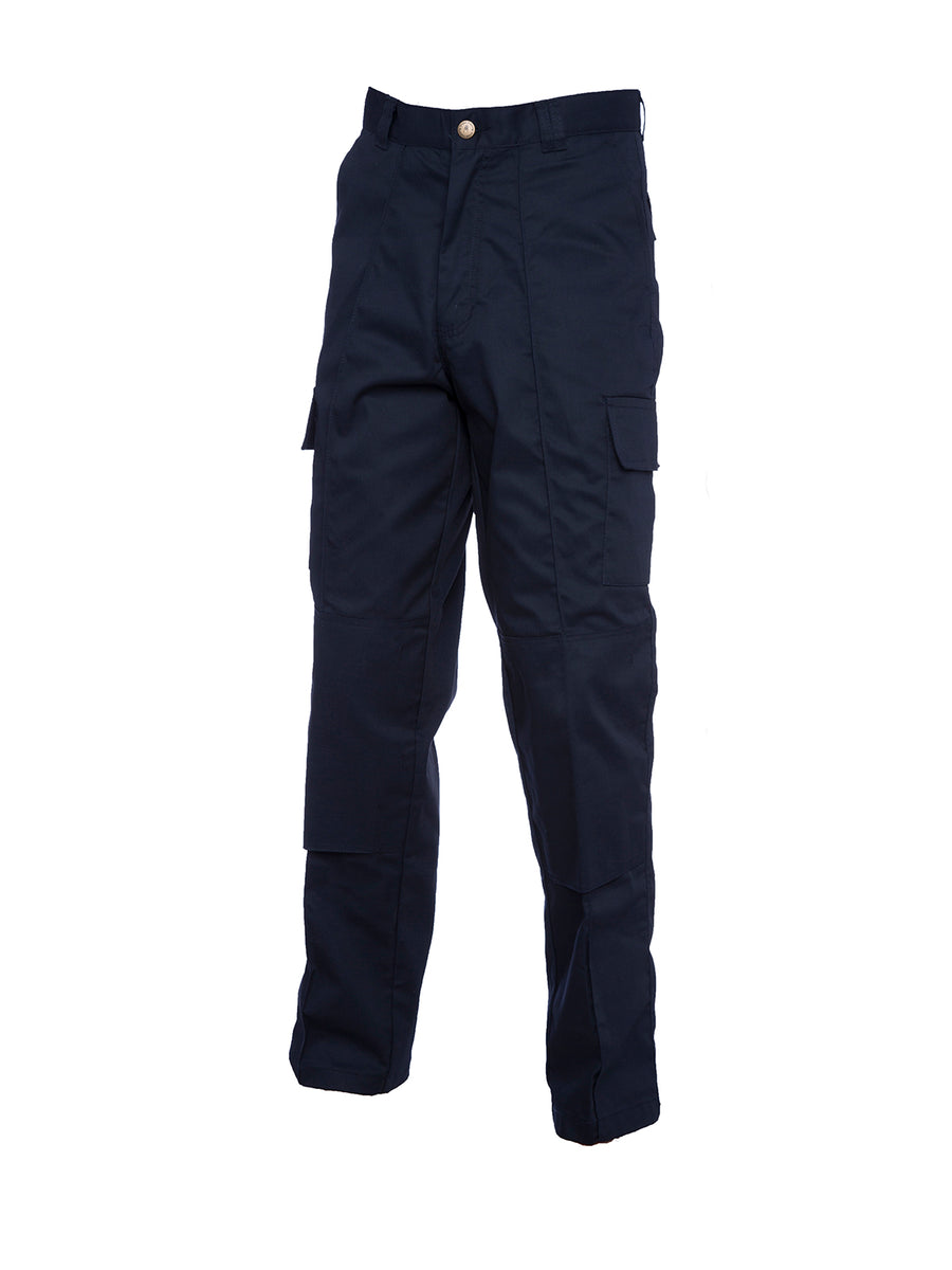Cargo Trouser with Knee Pad Pockets Regular UC904R - Navy
