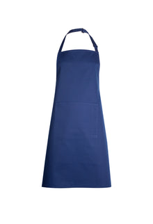 Bib Apron with Pocket UC940 - Navy