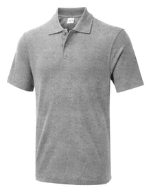 The UX Polo UX1 - Heather Grey