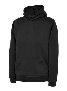 The UX Children’s Hooded Sweatshirt UX8 - Black