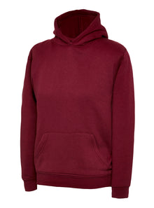 The UX Children’s Hooded Sweatshirt UX8 - Maroon