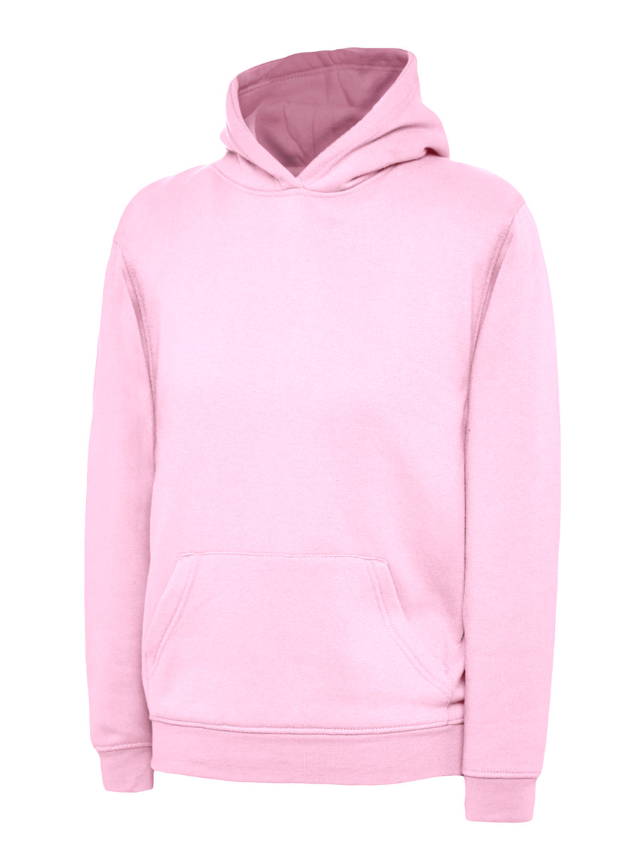The UX Children’s Hooded Sweatshirt UX8 - Pink
