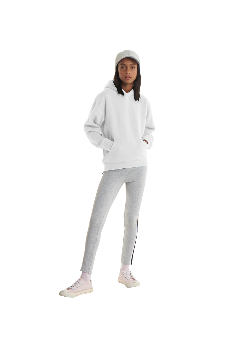 The UX Children’s Hooded Sweatshirt UX8 - White