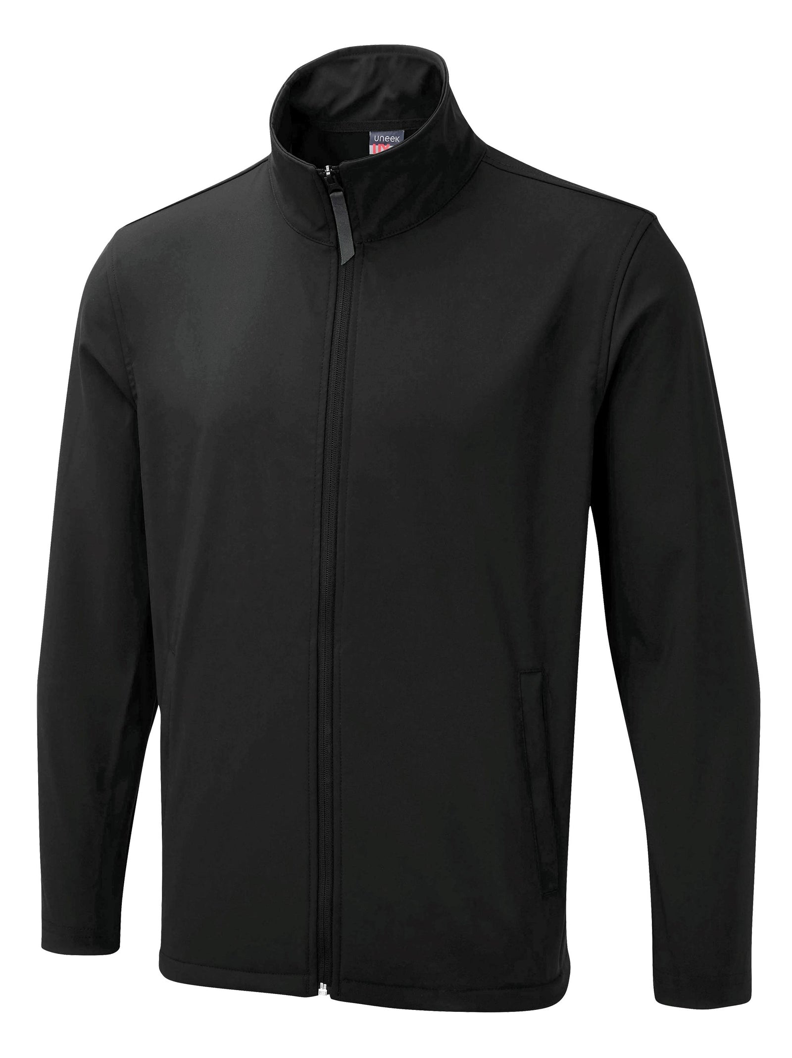 The UX Printable Soft Shell Jacket UX10 - Black