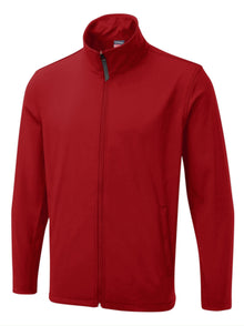 The UX Printable Soft Shell Jacket UX10 - Red