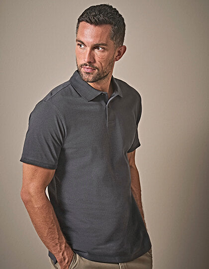 Tee Jays Heavy Cotton Piqué Polo Shirt T1400 - model lifestyle