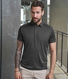 Tee Jays Luxury Sport Polo Shirt T7200 - Dark Grey model lifestyle